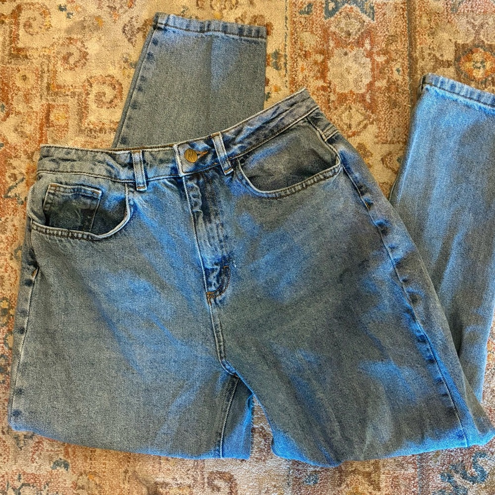 Reclaimed Vintage High Rise Blue Jeans